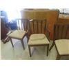 Image 3 : Dining Room Table 40'' x 30'' x 60'' , 3 Leaves 12'' Each, 6