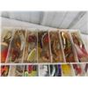 Image 2 : Fishing Tackle Box with Tackle, Lures & Hooks 