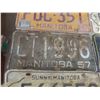Image 2 : 13 License Plates: Manitoba 1957, 1970s, 1980s 