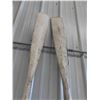 Image 2 : Set of 2 Wood Oars 84'' Long 