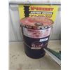 Image 2 : Porcelain Light Fixture, 2 Gulf 5gal Pails 