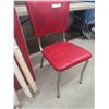 Image 2 : Vintage Country Table 30'' x 25'' x 40'' (Missing Drawer) , 1 Chair. 