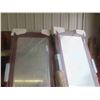 Image 2 : 2 Sets of 2 Mirrored Sliding Doors for Closet 26'' x 80'' 
