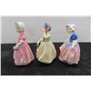 Image 2 : Royal Doultan Figurines 4 3/4" Tall,  Tinker Bell 1930's?  Barbie 1935 and Dinky-Do 1935