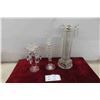 Image 1 : Candle Stick Holders and Glass Lamp Base