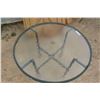 Image 3 : Patio Table with Round Glass Top 36"