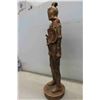 Image 3 : Knight Statue Golden Colour 31"