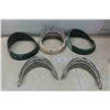Image 1 : 3 Sets of 1956 For Metor Headlight Bezel