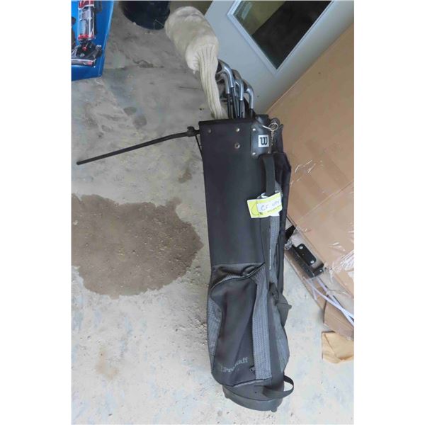 9 Right Handed Golf Clubs with Bag + Stand 
