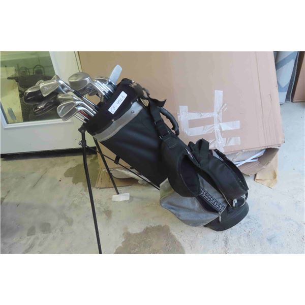 16 Right Handed Golf Clubs with Bag + Stand 