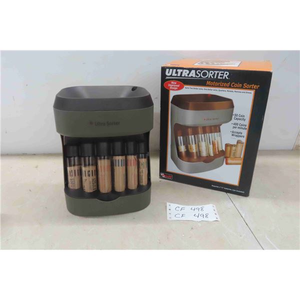 Ultra Sorter Coin Sorter  New or Store Return