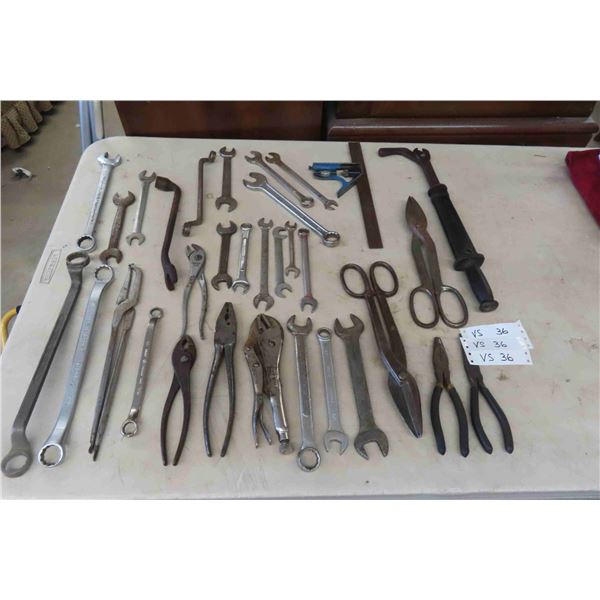 Hand Tools Wrenches, Pliers, Snips, Nail Puller, Vise Grips 