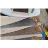Image 2 : 4 Hand Saws + Bow Saw 