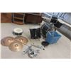 Image 1 : 5 Piece PC Basiz Drum Set. 3 Zildjian Hi-Hat, 