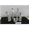 Image 1 : Ceramic Figurines Tallest 10 3/4"