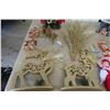 Image 2 : Christmas Décor; Wreath , 13 Piece Nativety Set,
