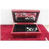 Image 2 : Jewelery  Case with Fashion Jewelery, Rings, 
