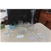 Image 1 : Shea's + Pelissiers Glasses,2 Coloured Swan Bowls,