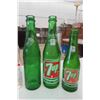 Image 2 : 9 Vintage Bottles, Orange Crush, 7UP, SunCrest, 