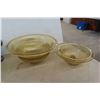 Image 2 : Carnival and Depression Glass 9 Pieces