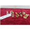 Image 1 : 11 Red Rose Tea Figurines 