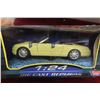 Image 2 : Motor Max 1/24 Scale Thunderbird Show Car and 1940 Ford Coupe In Original Package 