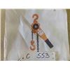 Image 1 : SALUINOKI Lever Chain Hoist 1650lbs 10ft 3/4 ton Come Along Ratchet 