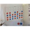 Image 2 : 2 Ft Giant Four-in-a-Row Game with Carrying Case - New or Store Return  