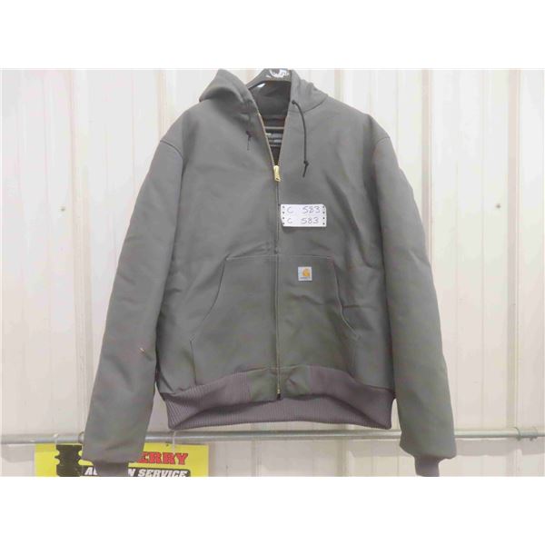 Carhartt Mens Loose Fit Washed Duck Insulated Active Jacket Work Utility Outerwear - New or Store Re