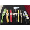 Image 1 : 8 Ladies Fashion Watches + Watch Bands