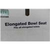 Image 2 : New Elongated Toilet Set - No Hardware To Fasten To Toilet 