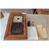 Image 1 : Seth Thomas Clock 1874 25x15 With Directions 
