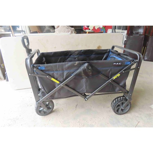 Mac Sports Fold Up Wagon  with Nylon Lining