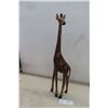 Image 1 : Wood Giraffe 25" Tall 