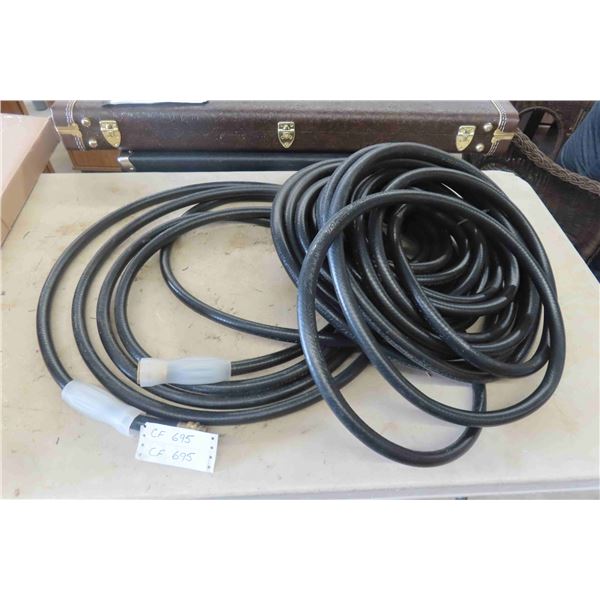 Garden Hose + 3 Piece Rubber Matting 8"x36"