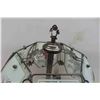 Image 3 : Table Lamp with Glass Shade 23" High