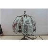 Image 4 : Table Lamp with Glass Shade 23" High