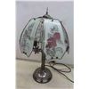 Image 6 : Table Lamp with Glass Shade 23" High