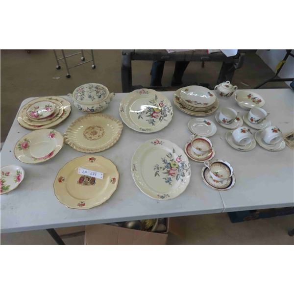 36 Piece China: Booths Old Country