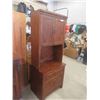 Image 2 : 2pce Stepback Cabinet 77'' x 22'' x 30'' 