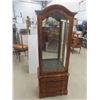 Image 1 : China Cabinet with 3 Bottom Drawers, 3 Glass Shelves & Lights 