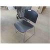 Image 2 : 29 Stacking Banquet Chairs on Heavy Duty Dolly Cart 
