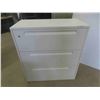 Image 1 : 3-Drawer Lateral Metal Filing Cabinet 40'' x 36'' x 18'' 