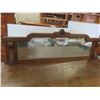 Image 2 : Antique Oak Buffet with Top Mirror 52'' x 46'' x 20'' 