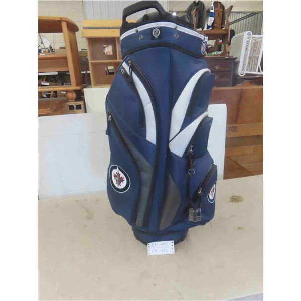 Winnipeg Jets Golf Bag 