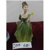 Image 2 : 2 Royal Doulton Figures : 8'' Tall Fleur 1967, 7 1/2'' Tall Laura 2005 