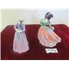 Image 7 : 2 Royal Doulton Figures: 7 1/2'' Tall Susan 1949, 8'' Tall Autumn Breeze 