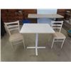 Image 1 : Table 29'' x 30'' x 24'' & 2 Chairs 