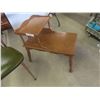 Image 2 : Step Back End Table, 2 Retro Chairs 