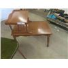 Image 3 : Step Back End Table, 2 Retro Chairs 